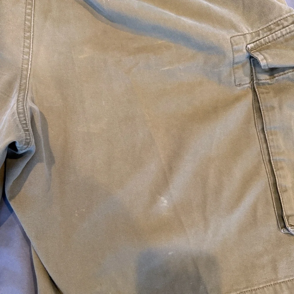 Polo Ralph Lauren Mens Classic Chino Cargo Shorts Olive Green Size 38 army